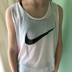 nike see through top